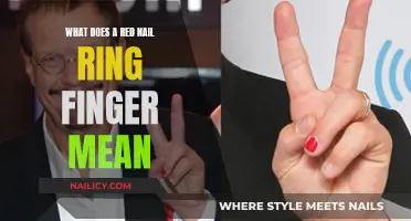 Unraveling the Mystery: Red Nail Ring Finger Symbolism