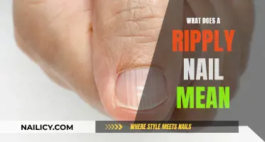 Unraveling the Mystery: What Does a Ripply Nail Indicate?