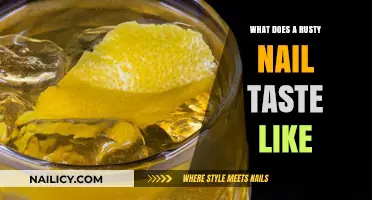 The Surprising Metallic Flavor of a Rusty Nail: A Taste Test
