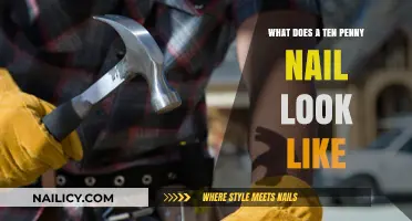 Unveiling the Ten Penny Nail: Appearance, Size, and Practical Uses
