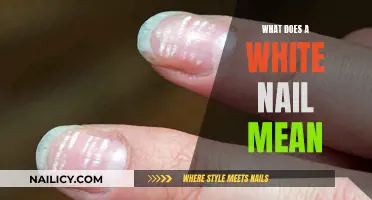 Unraveling the Mystery: What White Nails Could Indicate