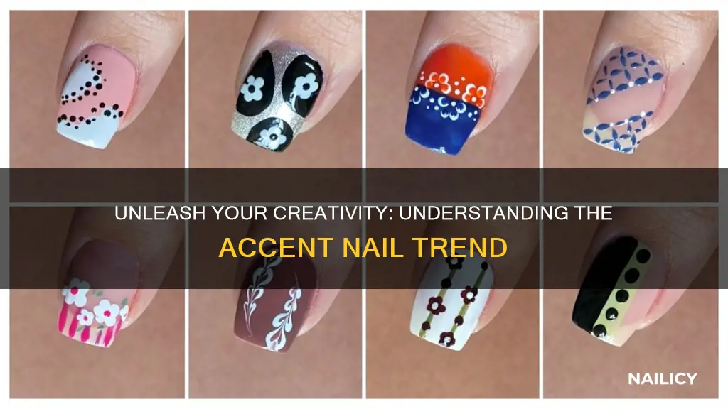 what does accent nail mean