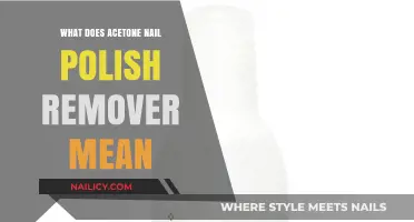 The Mystery of Acetone Nail Polish Remover: Solved!
