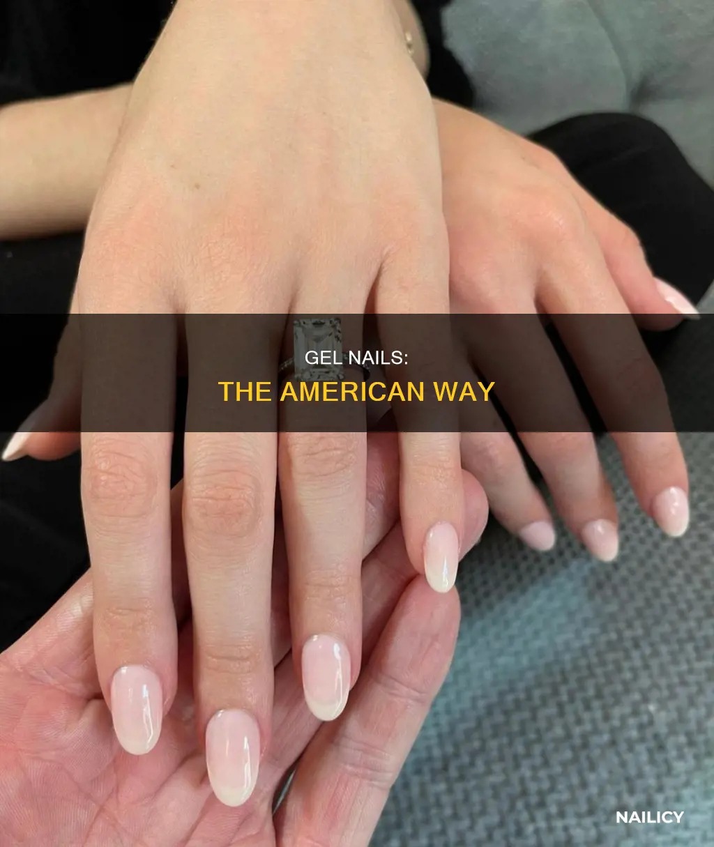 what does american gel nails mean