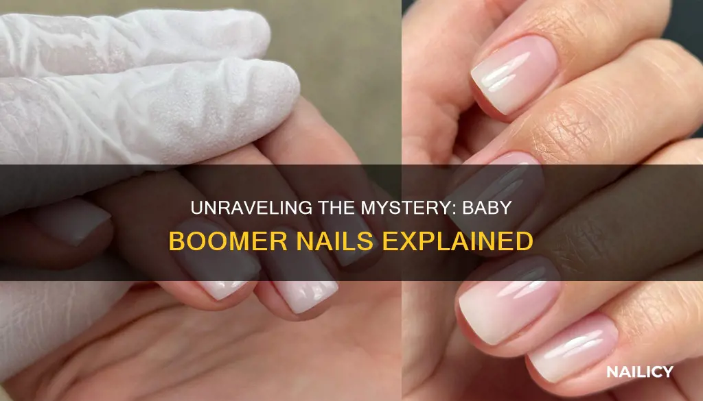 what does baby boomer nails mean