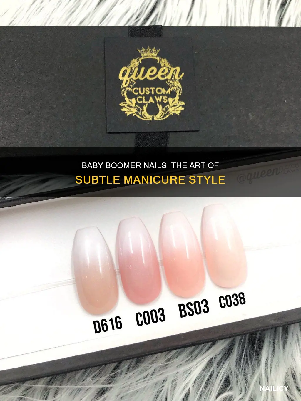 what does baby boomer nails mean