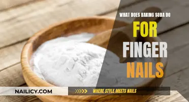 Baking Soda's Effect on Your Fingernails