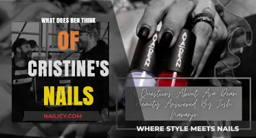 Ben's Honest Opinion on Cristine's Nail Art: Love or Hate?