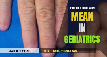 Geriatrics and Nail Biting: Understanding the Behavior in Older Adults