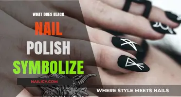 Black Nail Polish: Unveiling Its Bold Symbolism and Cultural Significance