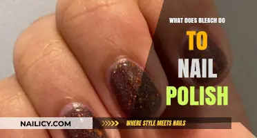 Bleach's Impact on Nail Polish: Effects, Risks, and Alternatives Explained