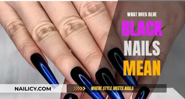 The Significance of Blue-Black Nails: A Health Indicator