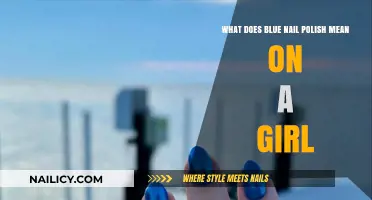 Decoding Blue Nail Polish: Symbolism and Trends for Girls