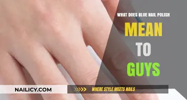 Blue Nail Polish: Decoding Its Meaning and Appeal to Men
