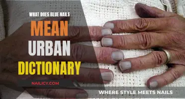 Blue Nails: Urban Dictionary's Take on the Color's Hidden Meaning