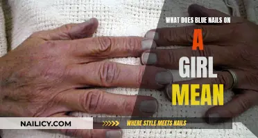 The Significance of Blue Nails on Women