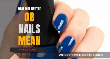 Unveiling the Mystery: What Does Blue Tint on Nails Indicate?