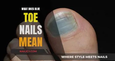 Unraveling the Mystery: Blue Toe Nails and Their Significance