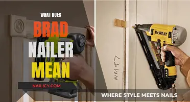 Unraveling the Mystery: What Exactly is a Brad Nailer?