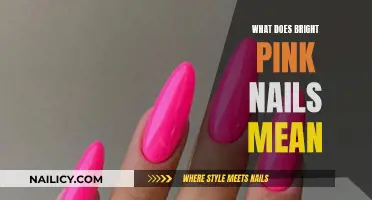 Bright Pink Nails: A Fun, Bold Statement