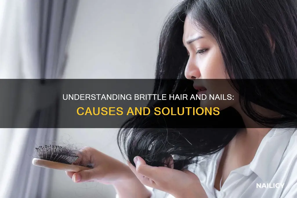 what does brittle hair and nails mean