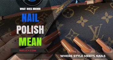Decoding Brown Nail Polish: Symbolism, Style, and Personal Expression Explained