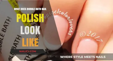 Bubble Bath Nail Polish: A Subtle, Sheer, and Natural Look