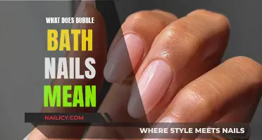 Unraveling the Mystery: Bubble Bath Nails Explained