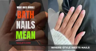 The Art of Bubble Bath Nails: A Relaxing Manicure