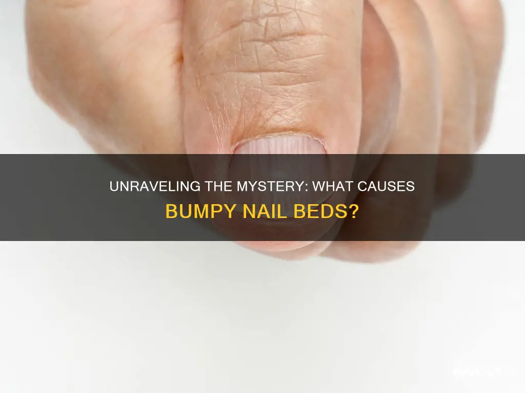 what does bumpy nail beds mean