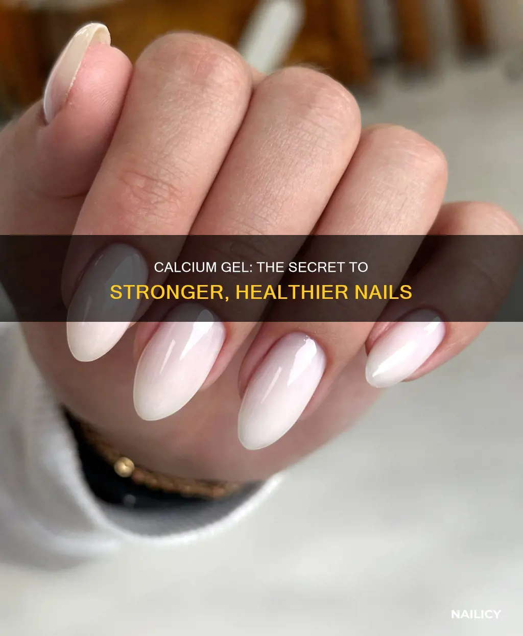 what does calcium gel do for your nails