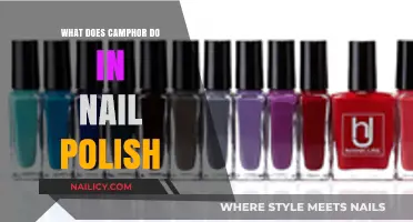 Camphor in Nail Polish: Benefits, Uses, and Safety Explained
