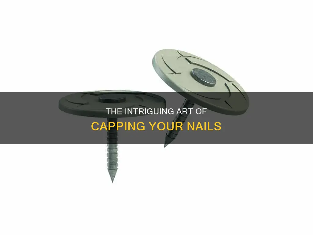 what does cap your nail mean