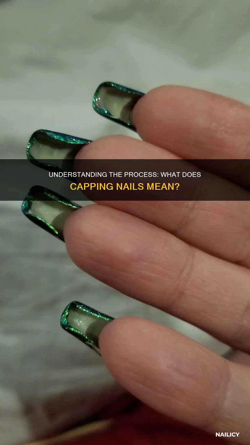 what does capping nails mean