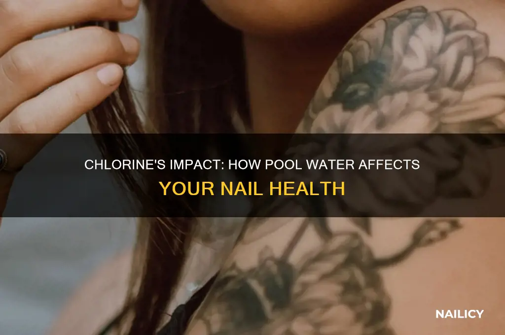 what does chlorine do to your nails