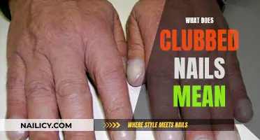 Clubbed Nails: Understanding the Condition and Its Causes