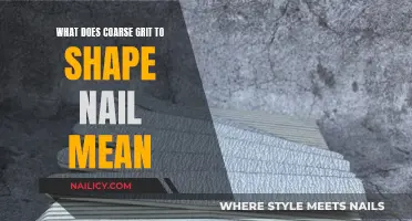Understanding Coarse Grit to Shape Nails Like a Pro