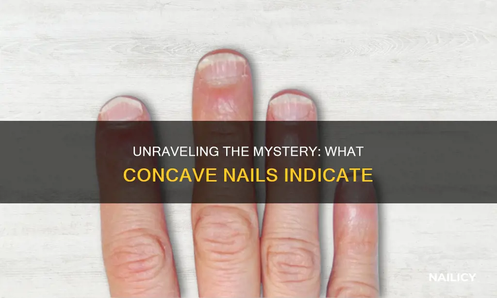 what does concave nails mean