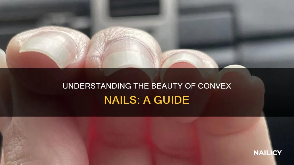 what does convex nails mean