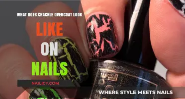 Crackle Overcoat Nail Art: Unique Textured Look and Application Tips