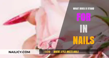 Decoding Nail Terminology: Understanding What the Letter D Represents in Nails