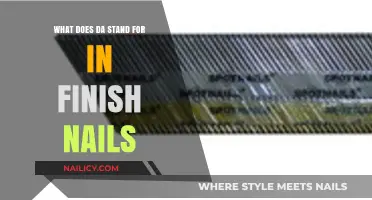 Understanding DA in Finish Nails: Decoding the Acronym for Precision Fastening
