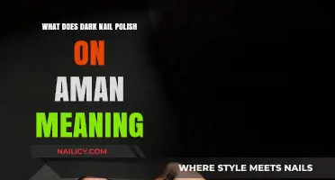 Dark Nail Polish on Men: Breaking Stereotypes and Embracing Self-Expression