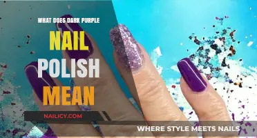 Decoding Dark Purple Nail Polish: Symbolism, Style, and Personal Expression