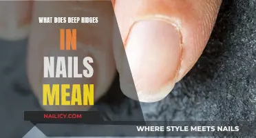 Deep Nail Ridges: What Your Nails Are Trying to Tell You