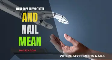 The Meaning of "Defend Tooth and Nail" Idiom Explained