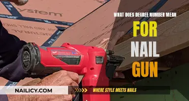 Unlocking the Mystery: Understanding Nail Gun Degree Numbers