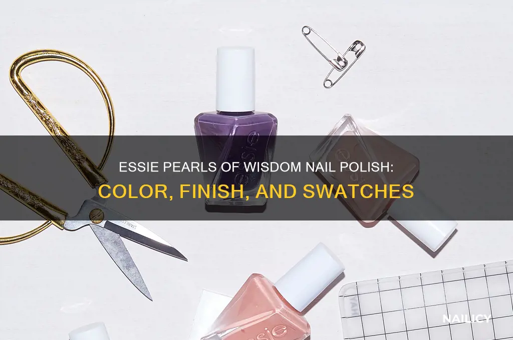 what does essie perals of wisdom nail polish look like