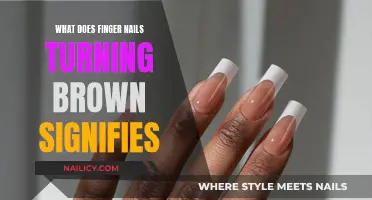 Brown Nails: What Does It Mean?