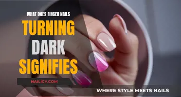 Dark Fingernails: What Does This Signify?